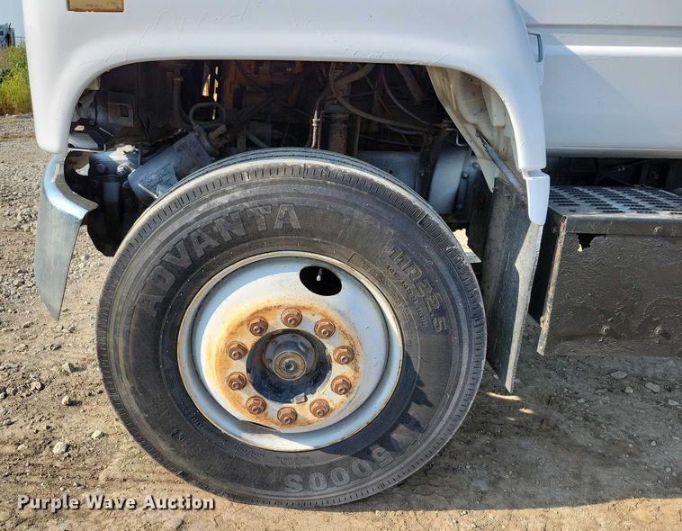 image for item DZ6544 1991 Chevrolet  Kodiak hook lift truck