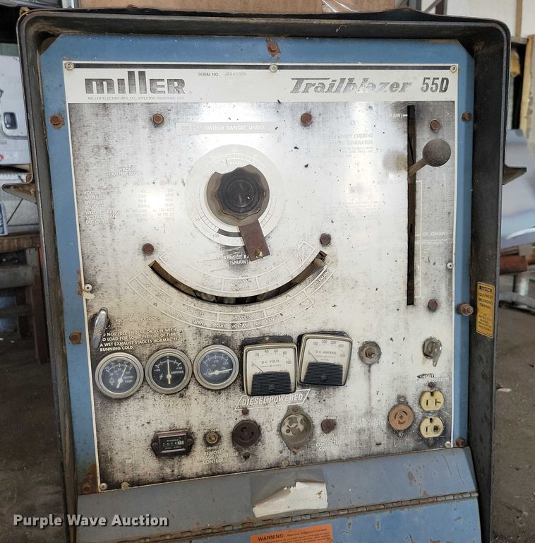 image for item DZ6548 Miller Trailblazer 55D welder/generator
