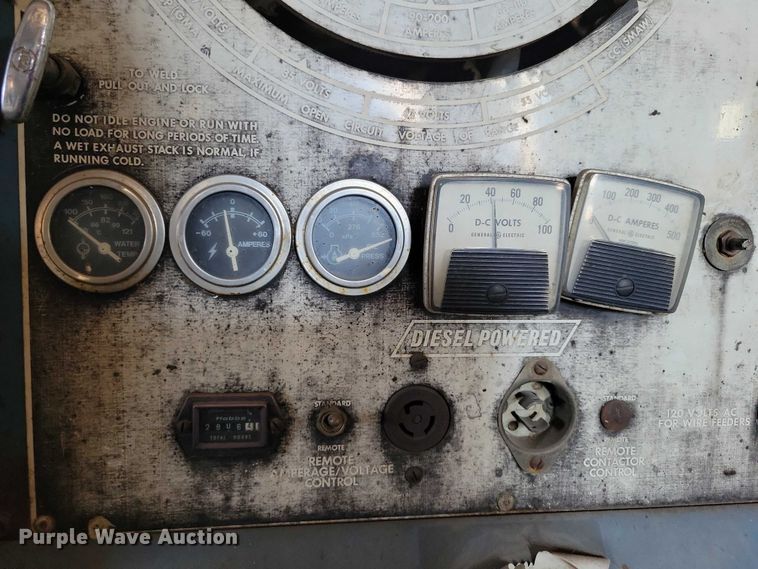 image for item DZ6548 Miller Trailblazer 55D welder/generator