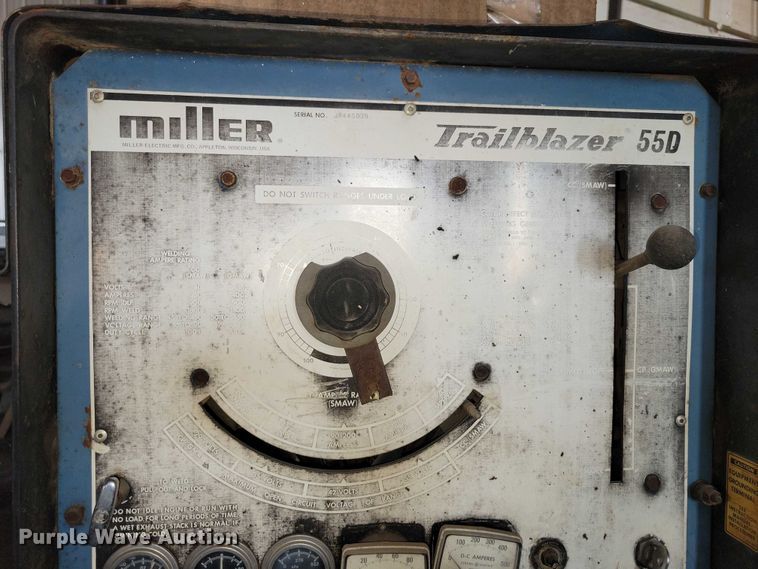image for item DZ6548 Miller Trailblazer 55D welder/generator