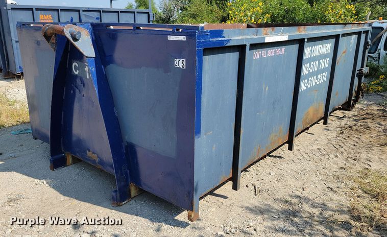 image for item DZ6550 Roll-off dumpster