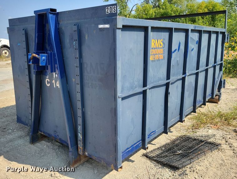 image for item DZ6551 Roll-off dumpster