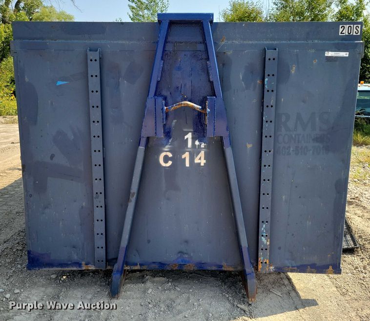 image for item DZ6551 Roll-off dumpster