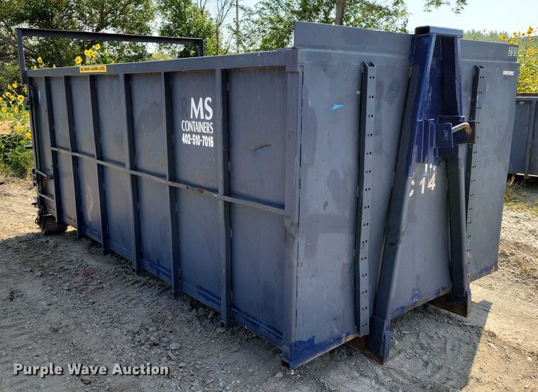 image for item DZ6551 Roll-off dumpster