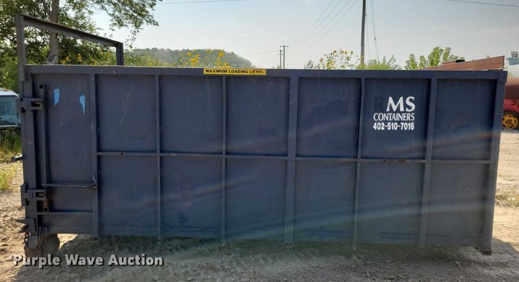 image for item DZ6551 Roll-off dumpster