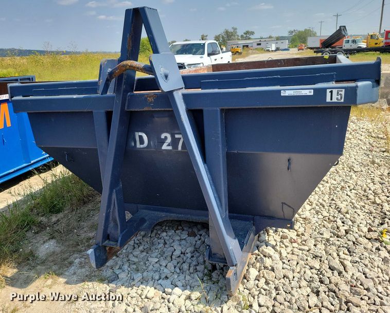 image for item DZ6553 Roll-off dumpster