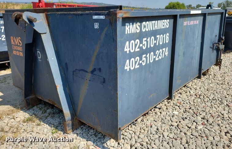 image for item DZ6554 Roll-off dumpster