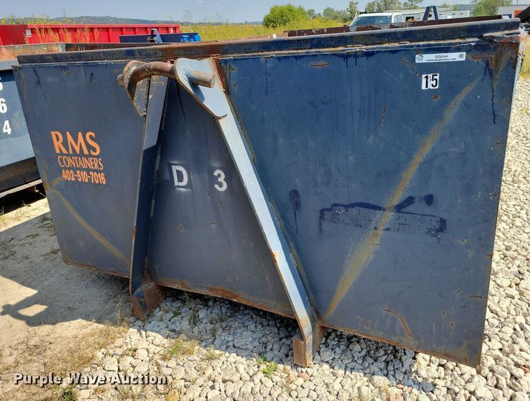 image for item DZ6554 Roll-off dumpster