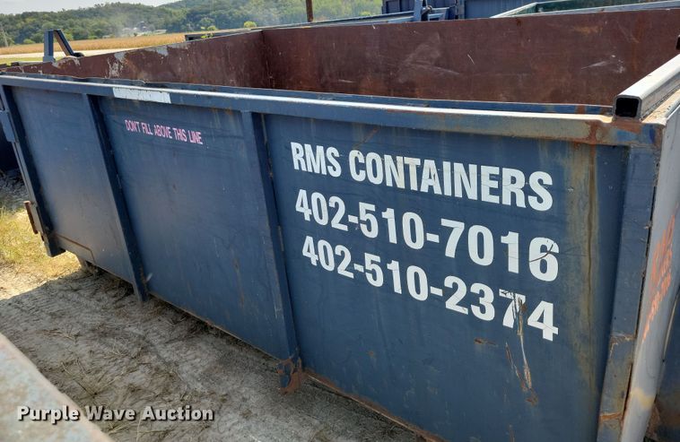 image for item DZ6554 Roll-off dumpster