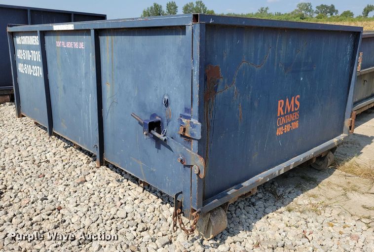 image for item DZ6554 Roll-off dumpster