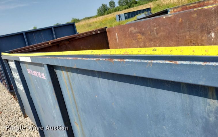 image for item DZ6554 Roll-off dumpster