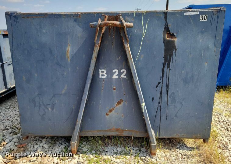 image for item DZ6555 Roll-off dumpster