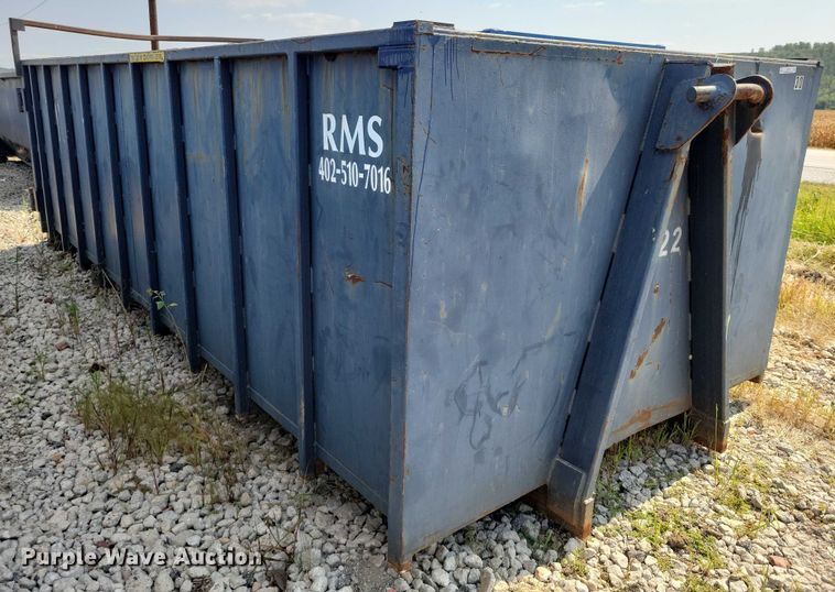 image for item DZ6555 Roll-off dumpster