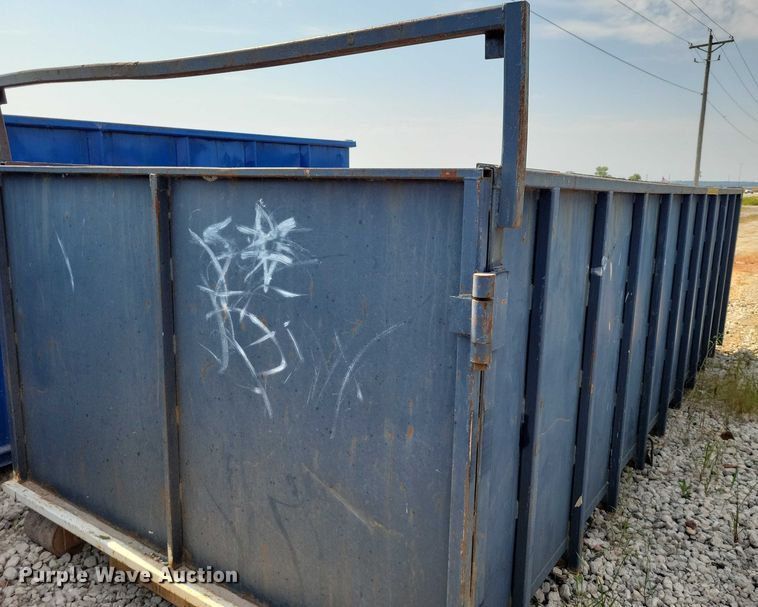 image for item DZ6555 Roll-off dumpster