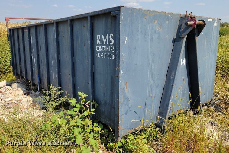 image for item DZ6556 Roll-off dumpster