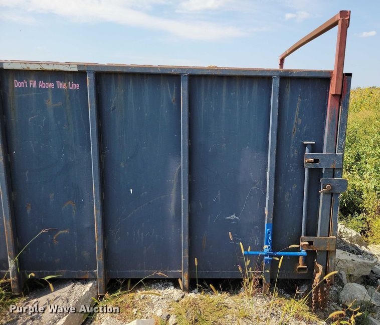 image for item DZ6556 Roll-off dumpster