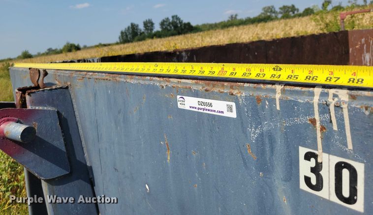 image for item DZ6556 Roll-off dumpster