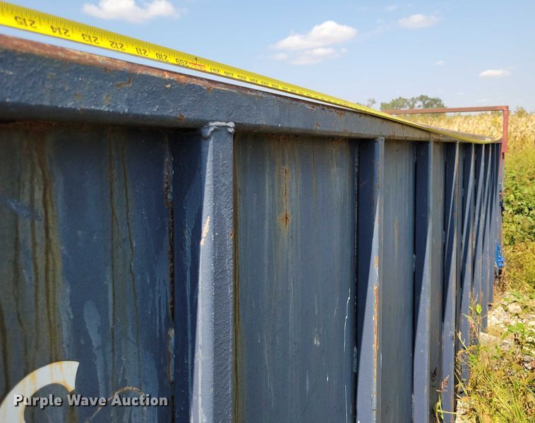 image for item DZ6556 Roll-off dumpster