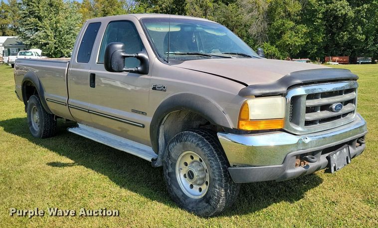 image for item DZ6563 1999 Ford F250 SuperCab pickup truck