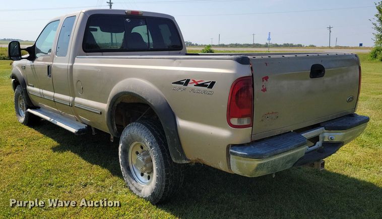 image for item DZ6563 1999 Ford F250 SuperCab pickup truck