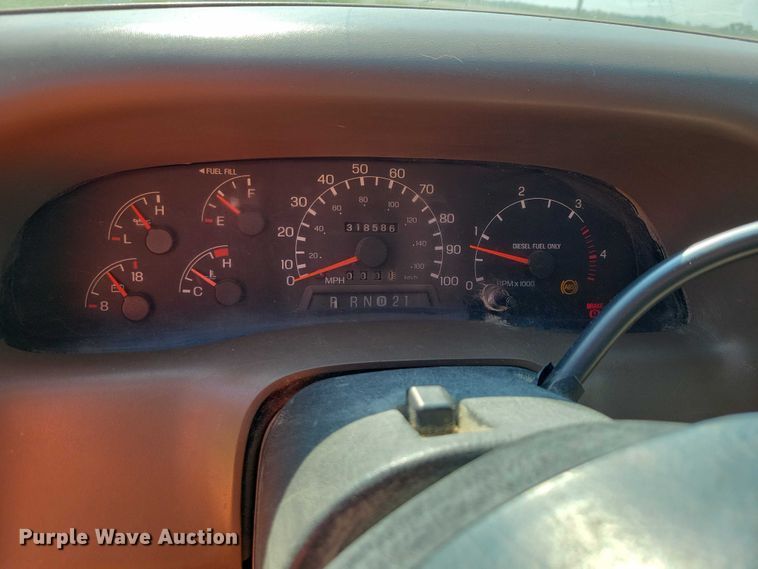 image for item DZ6563 1999 Ford F250 SuperCab pickup truck