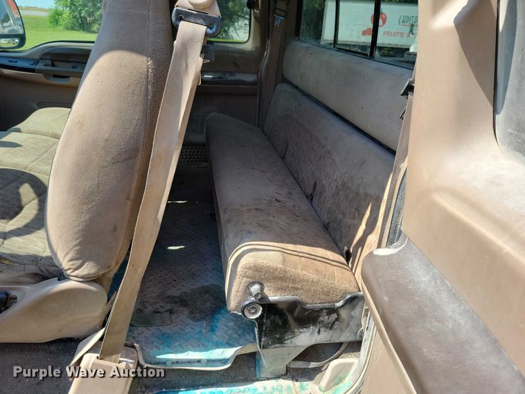 image for item DZ6563 1999 Ford F250 SuperCab pickup truck