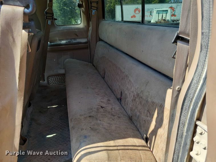 image for item DZ6563 1999 Ford F250 SuperCab pickup truck