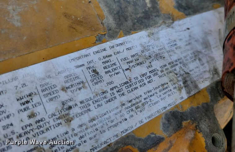 image for item DZ6567 1998 Ford L8513 refuse truck