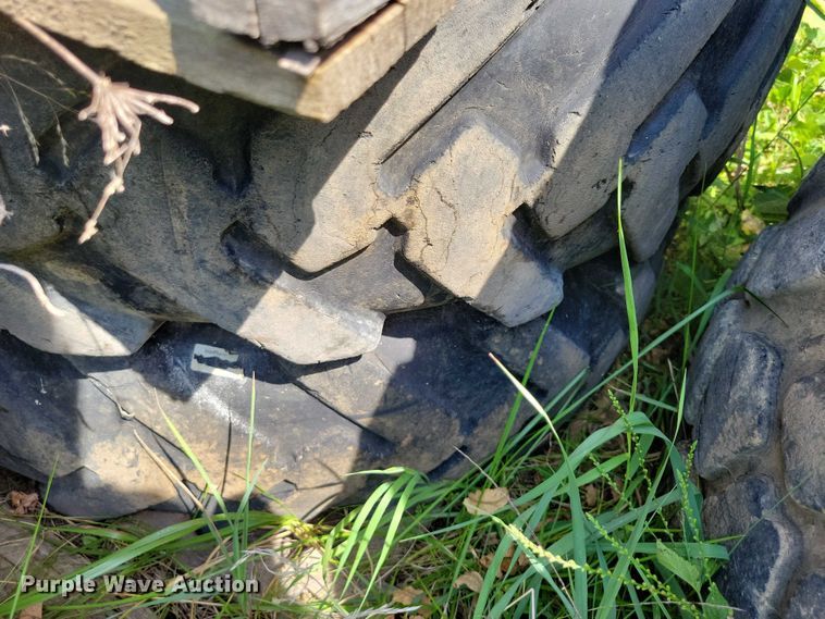 image for item DZ6574 (4) 13-28 (330/85-28) tires and wheels