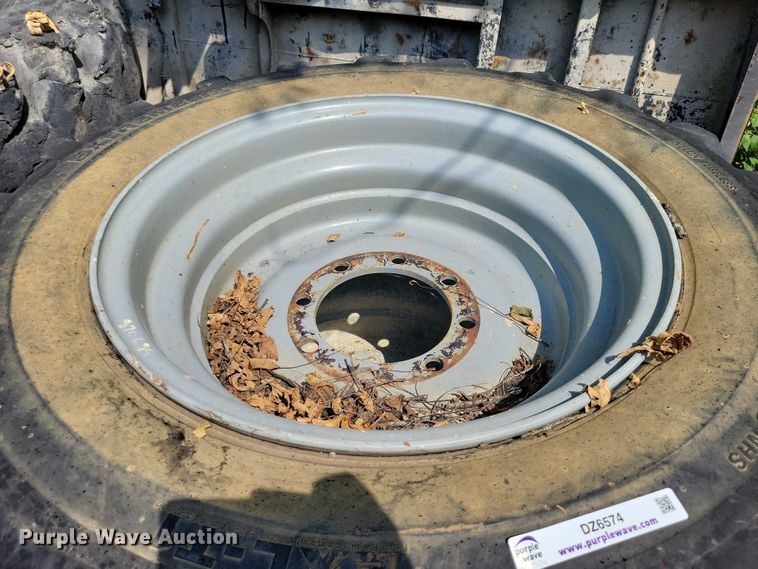 image for item DZ6574 (4) 13-28 (330/85-28) tires and wheels