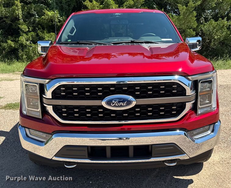 image for item DZ8966 2021 Ford F150 King Ranch SuperCrew pickup truck
