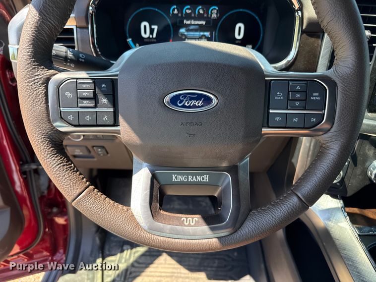 image for item DZ8966 2021 Ford F150 King Ranch SuperCrew pickup truck