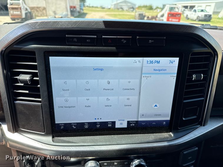 image for item DZ8966 2021 Ford F150 King Ranch SuperCrew pickup truck