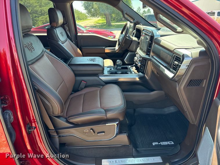 image for item DZ8966 2021 Ford F150 King Ranch SuperCrew pickup truck