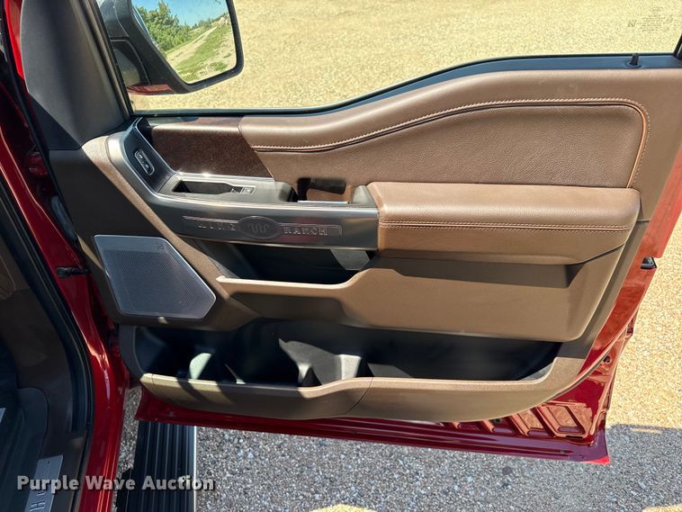 image for item DZ8966 2021 Ford F150 King Ranch SuperCrew pickup truck