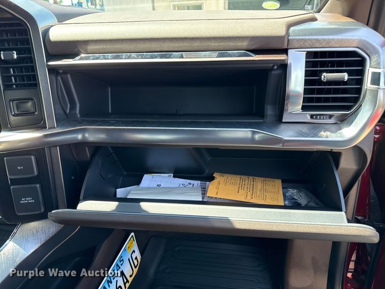 image for item DZ8966 2021 Ford F150 King Ranch SuperCrew pickup truck