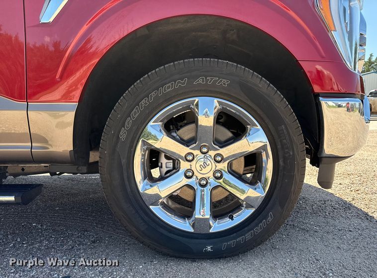 image for item DZ8966 2021 Ford F150 King Ranch SuperCrew pickup truck