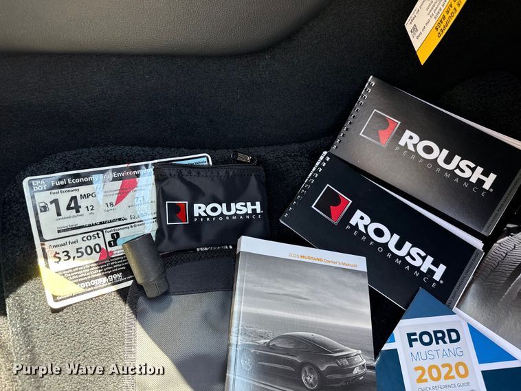 image for item DZ8967 2020 Ford Mustang Jack Roush Edition 