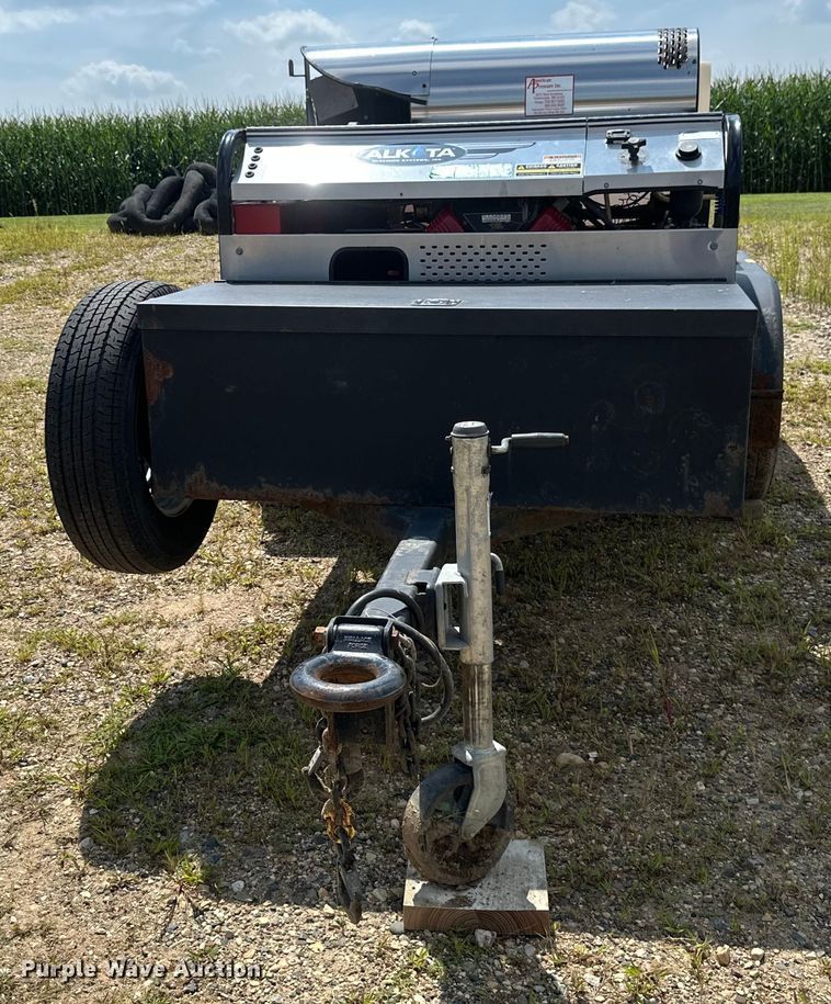 image for item EB2896 2017 Alkota 4405EAA hot water pressure washer trailer