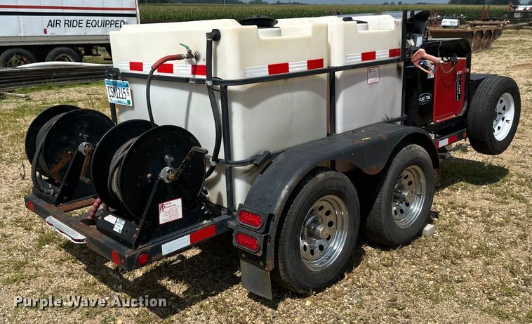 image for item EB2896 2017 Alkota 4405EAA hot water pressure washer trailer