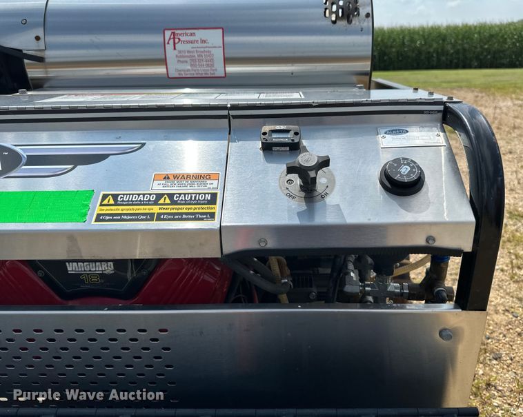 image for item EB2896 2017 Alkota 4405EAA hot water pressure washer trailer