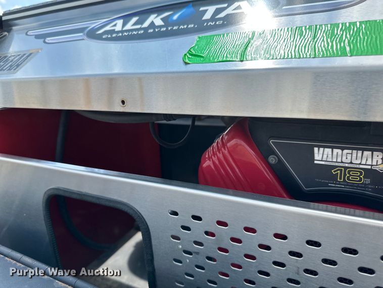 image for item EB2896 2017 Alkota 4405EAA hot water pressure washer trailer