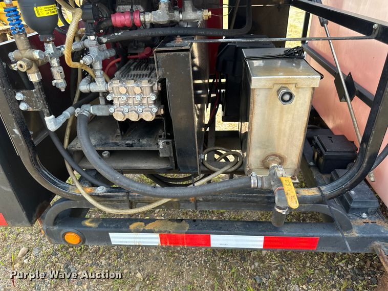 image for item EB2896 2017 Alkota 4405EAA hot water pressure washer trailer