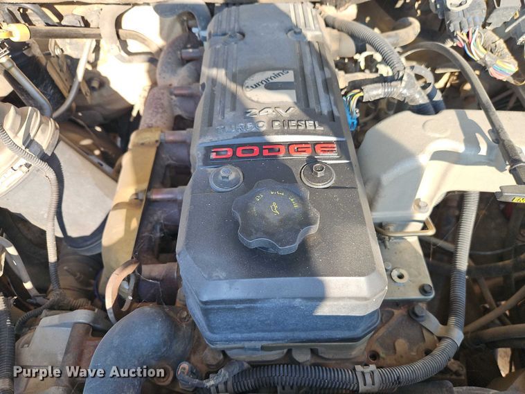 image for item EB8285 2006 Dodge Ram 2500 flatbed pickup truck