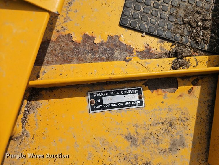 image for item EB8305 Walker MT23-11 ZTR lawn mower