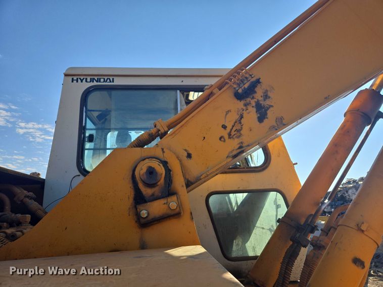 image for item EC1164 1997 Hyundai Robex 200W-2 wheeled excavator