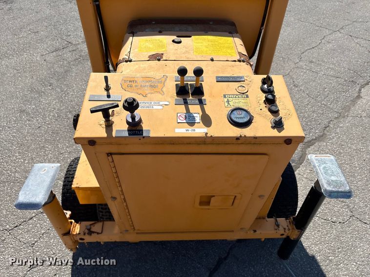 image for item EC4409 Sewer Equip. Co. Of America sewer easement machine