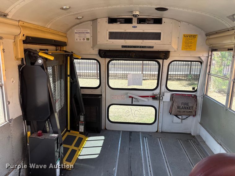 image for item EC7997 2008 Blue Bird Vision school bus