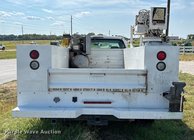 image for item ED2213 2002 Dodge Ram 3500 utility bed pickup truck