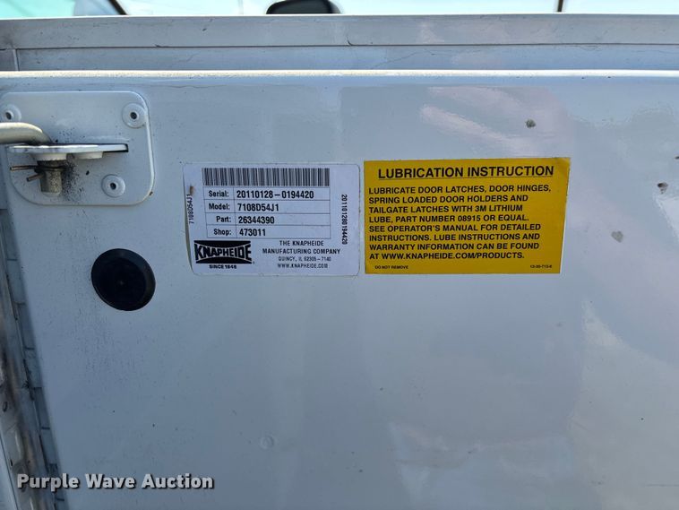 image for item ED2213 2002 Dodge Ram 3500 utility bed pickup truck